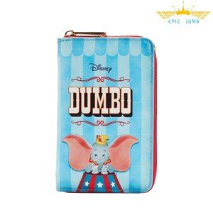 Loungefly Dumbo Book Zip Around Wallet
